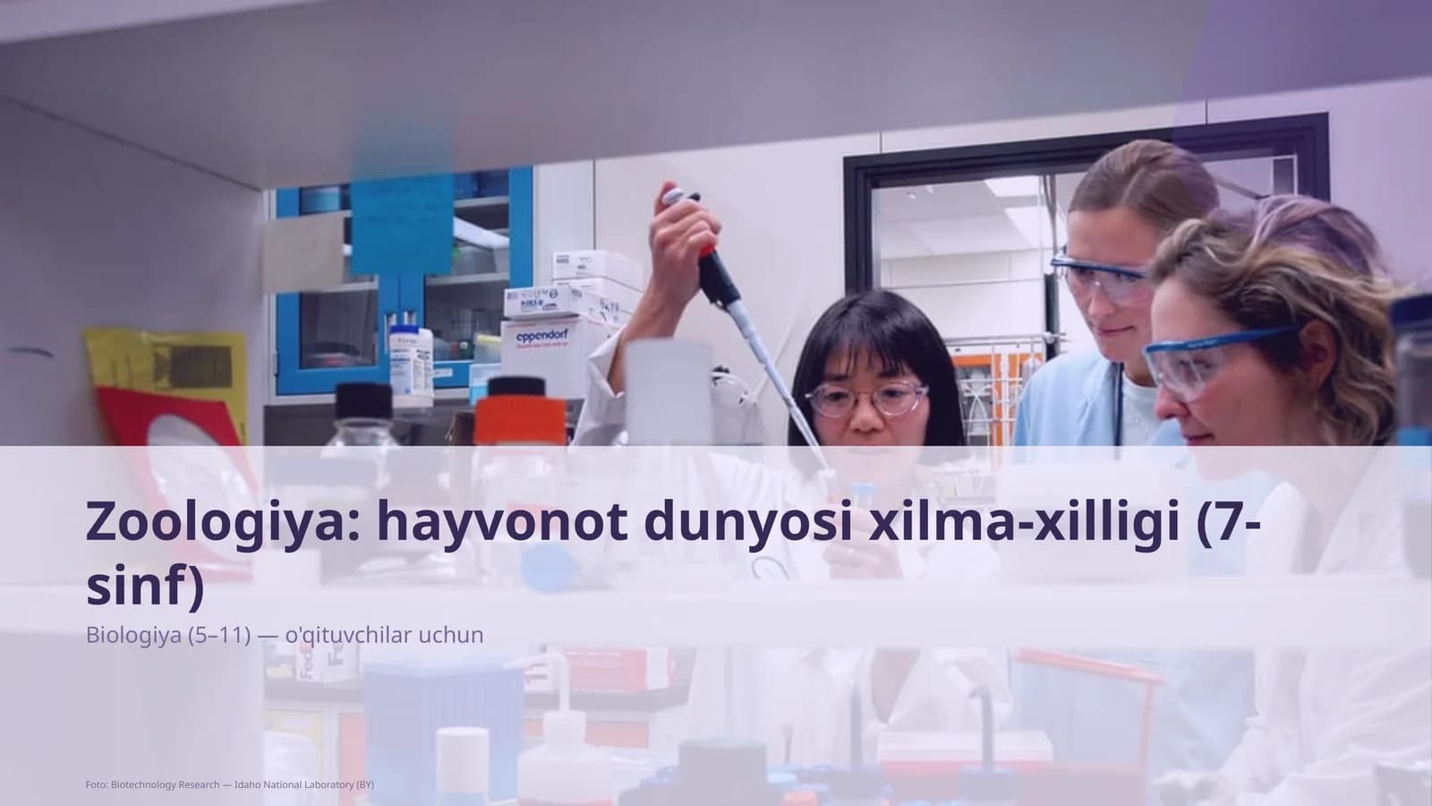 Zoologiya: hayvonot dunyosi xilma-xilligi (7-sinf)