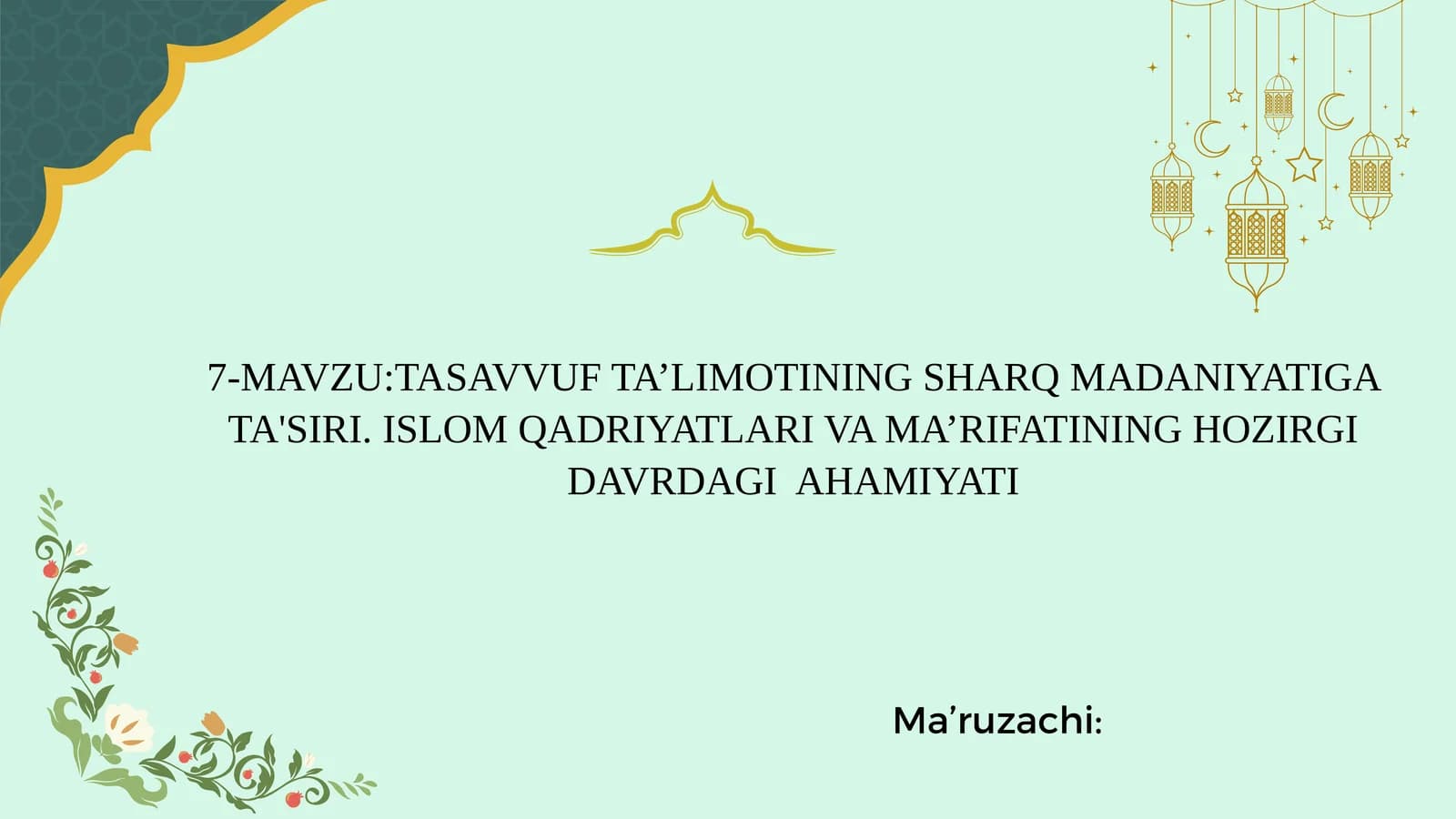 Taqdimot