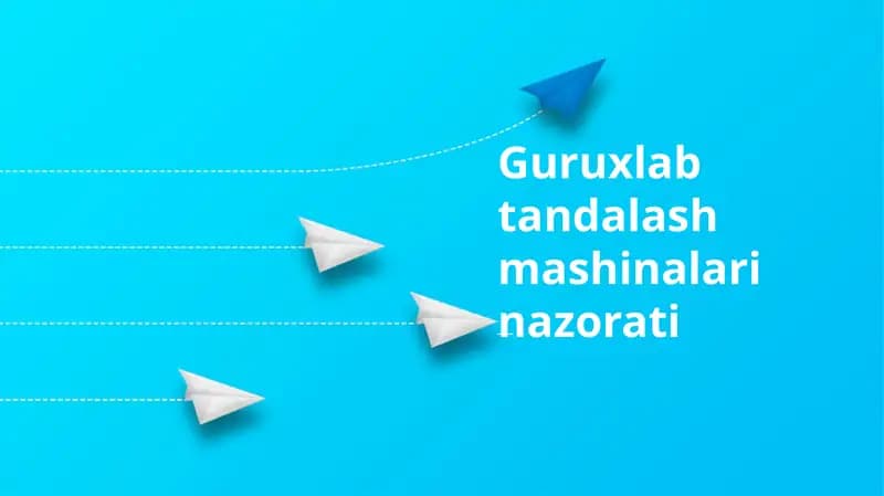 Guruxlab tandalash mashinalari nazorati