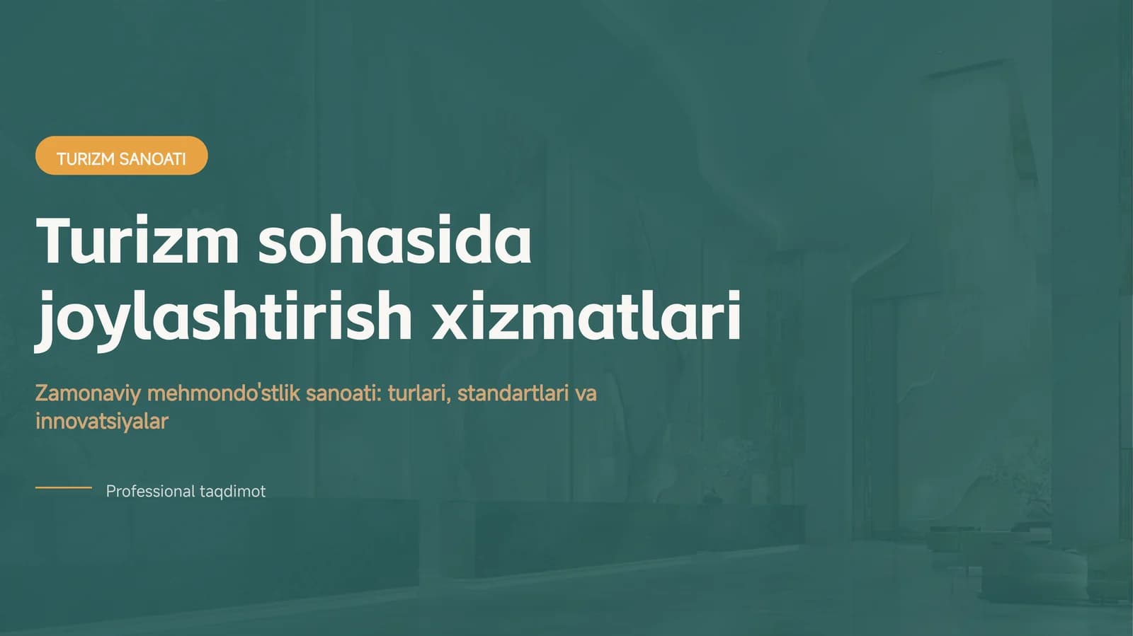 Turizm Sanoati