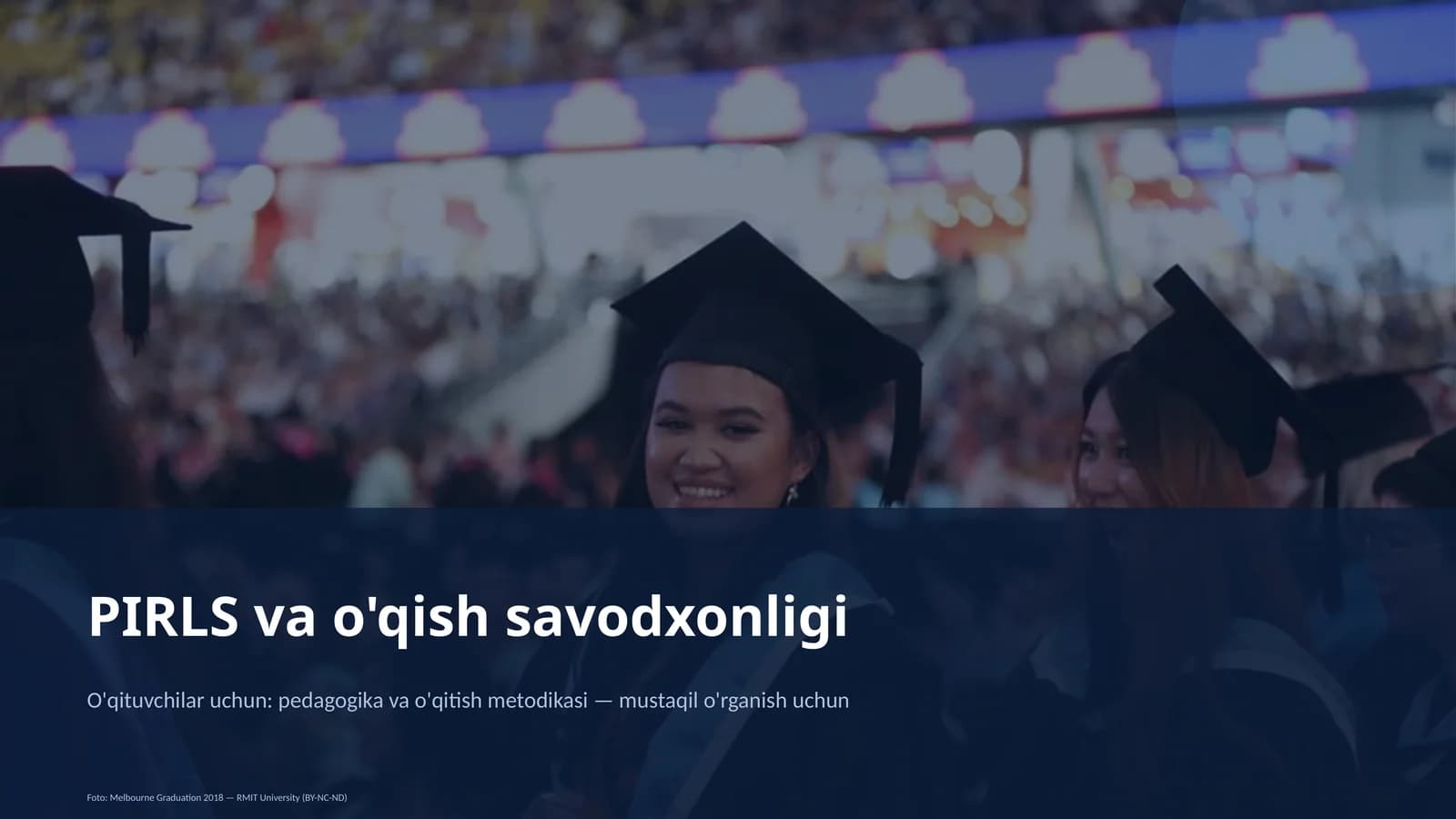 PIRLS va o'qish savodxonligi