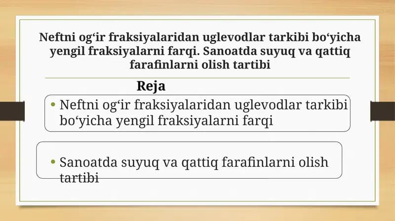 Yengil Fraksiyalar