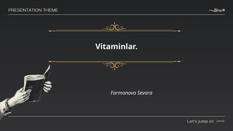 Vitaminlar