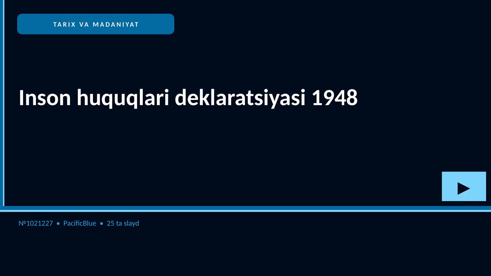 Inson huquqlari deklaratsiyasi 1948
