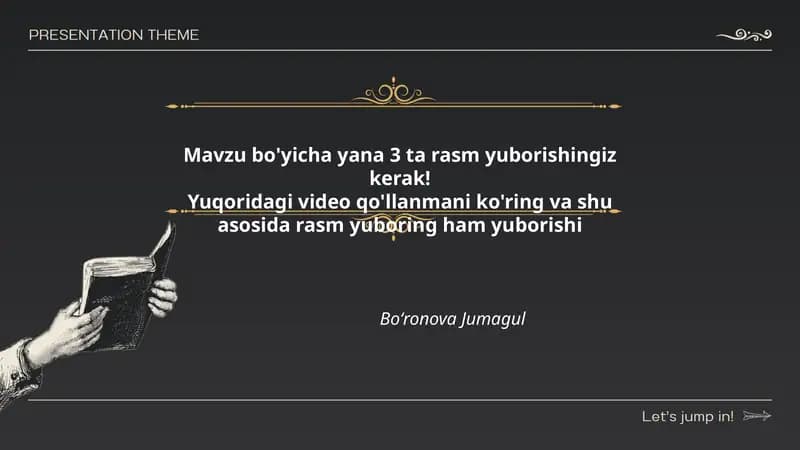 Videodagi Rasm Yuborish