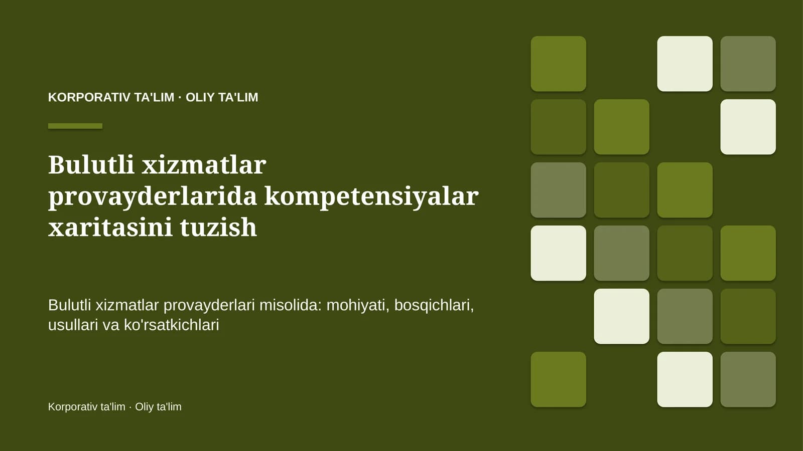 Kompetensiyalar xaritasi