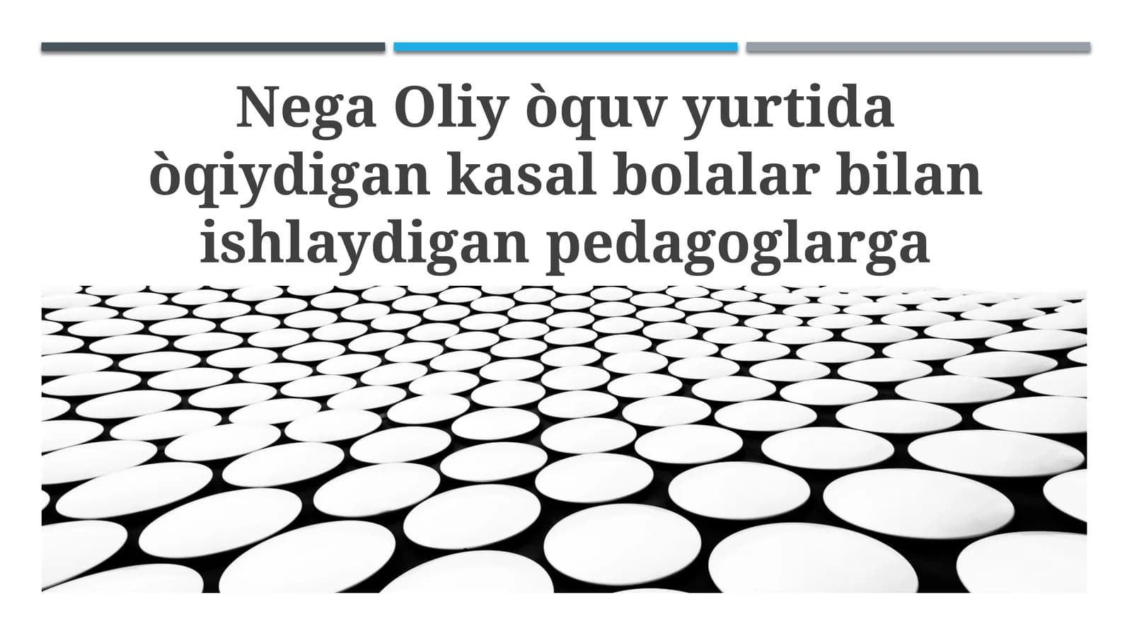 Nega Oliy Ta'lim Muassasasi Sog'lomligi Yomon Bolalar Bilаn Ishlaydigan Pedagoglar Uchun Tibbiy Tayyorgarlik