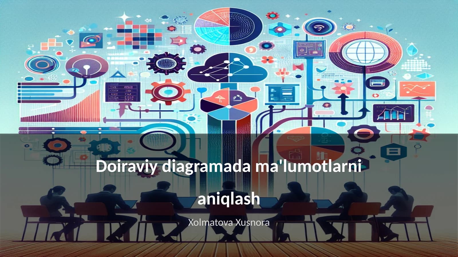 Doiraviy diagramalarda ma'lumotlarni tuzish usullari