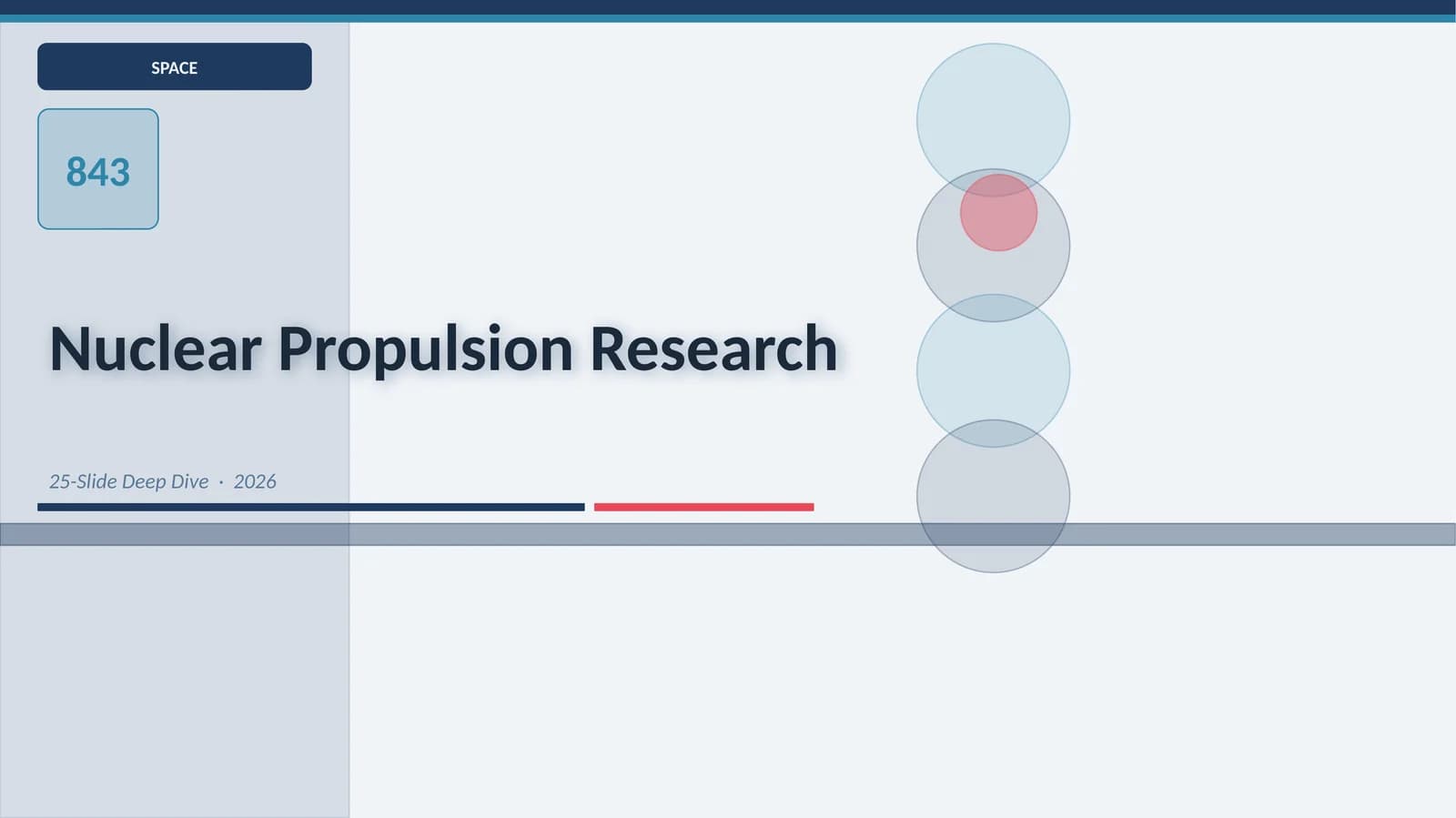 Nuclear Propulsion Research