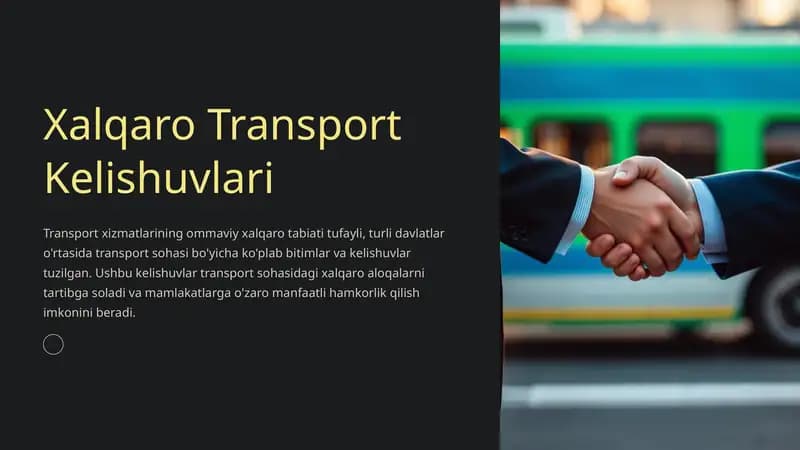 Xalqaro Transport Kelishuvlari