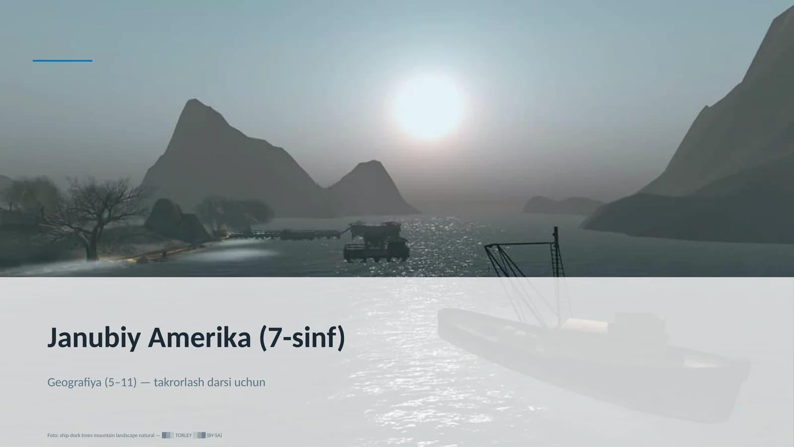 Janubiy Amerika (7-sinf)