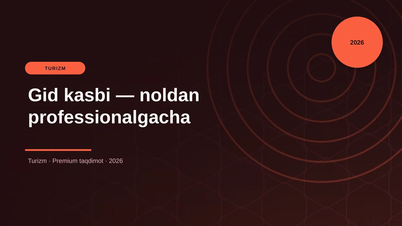Gid kasbi — noldan professionalgacha