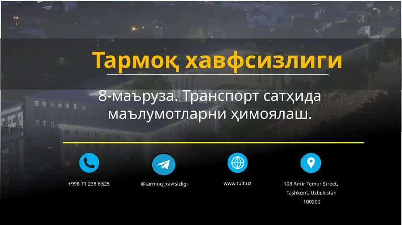 Транспорт сатҳи