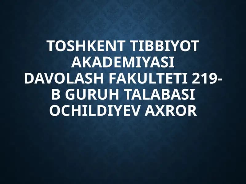 FAVQULOTDA VAZIYATDA AHOLINI HIMOYA QILISH.JAMOA HIMOYA VOSITALARI