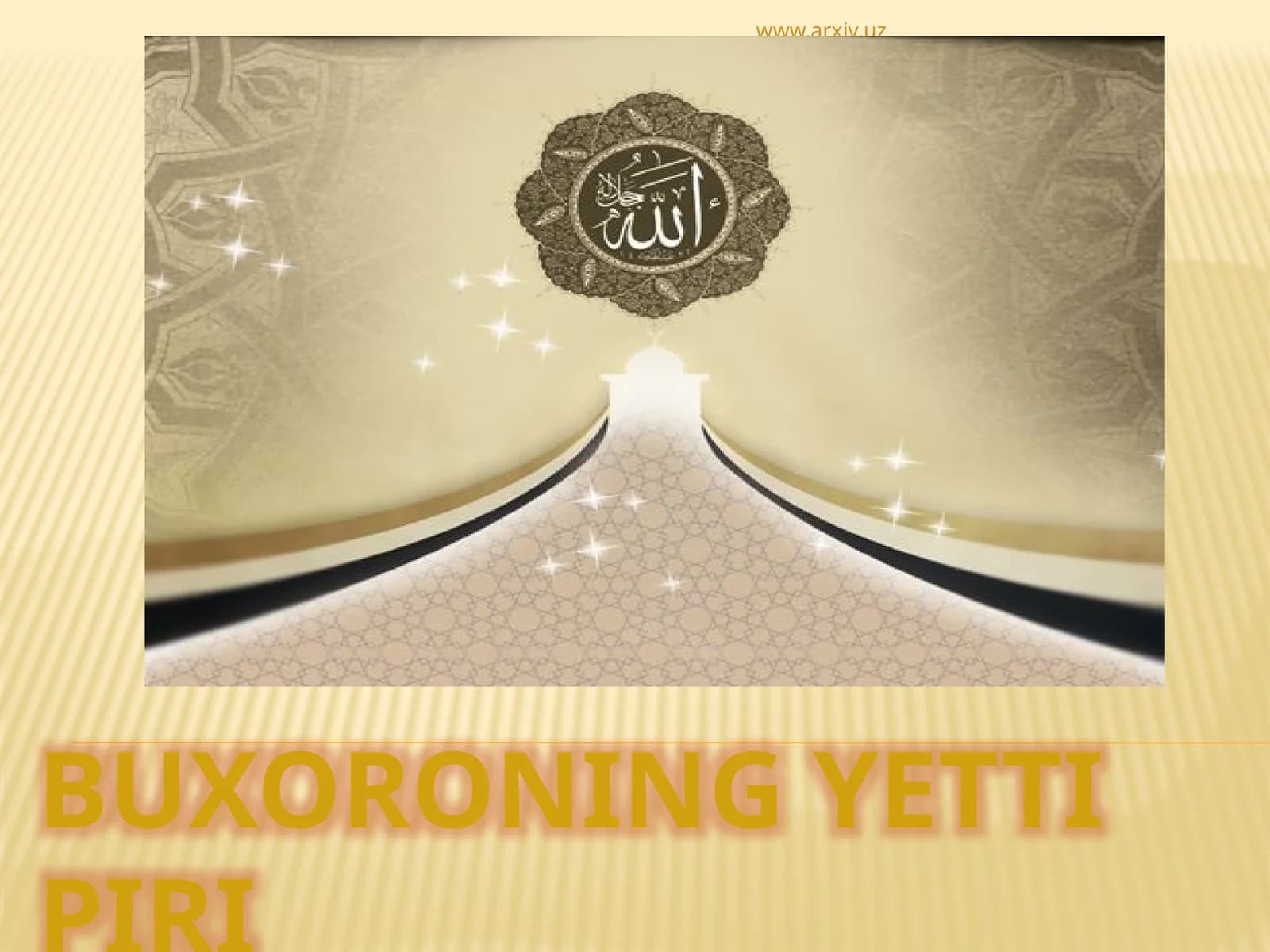Buxoroning yetti piri