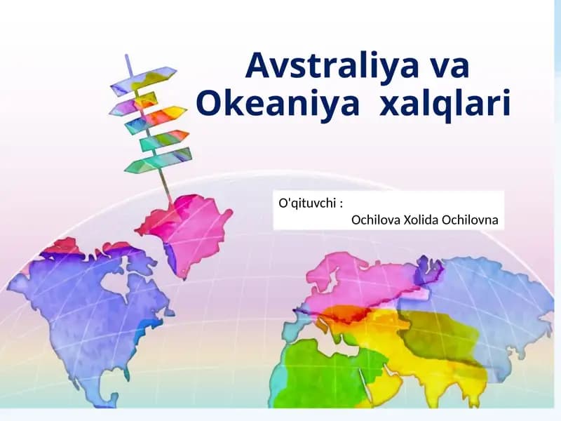 AvstraliyavaOkeaniyaxalqlari