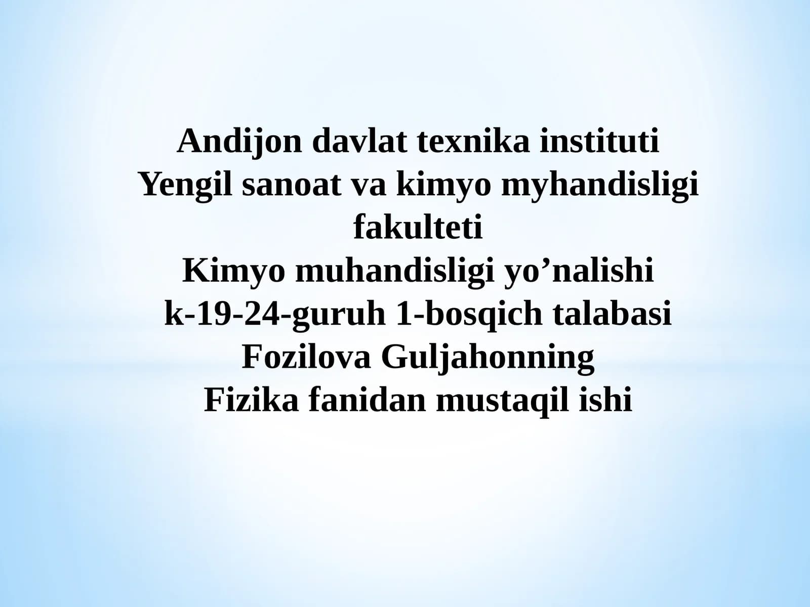 Fizikafanidanmustaqilishi