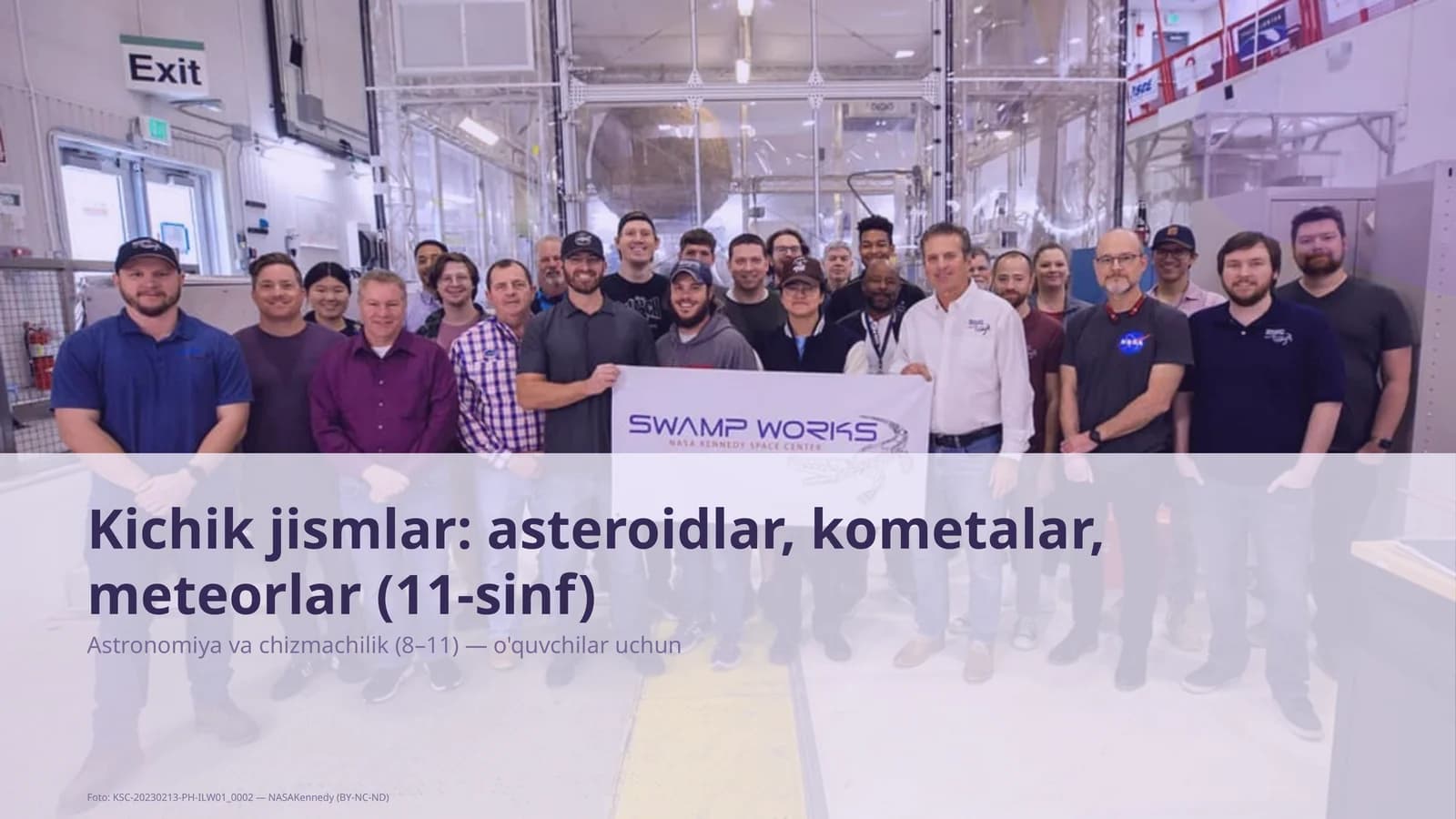 Kichik jismlar: asteroidlar, kometalar, meteorlar (11-sinf)