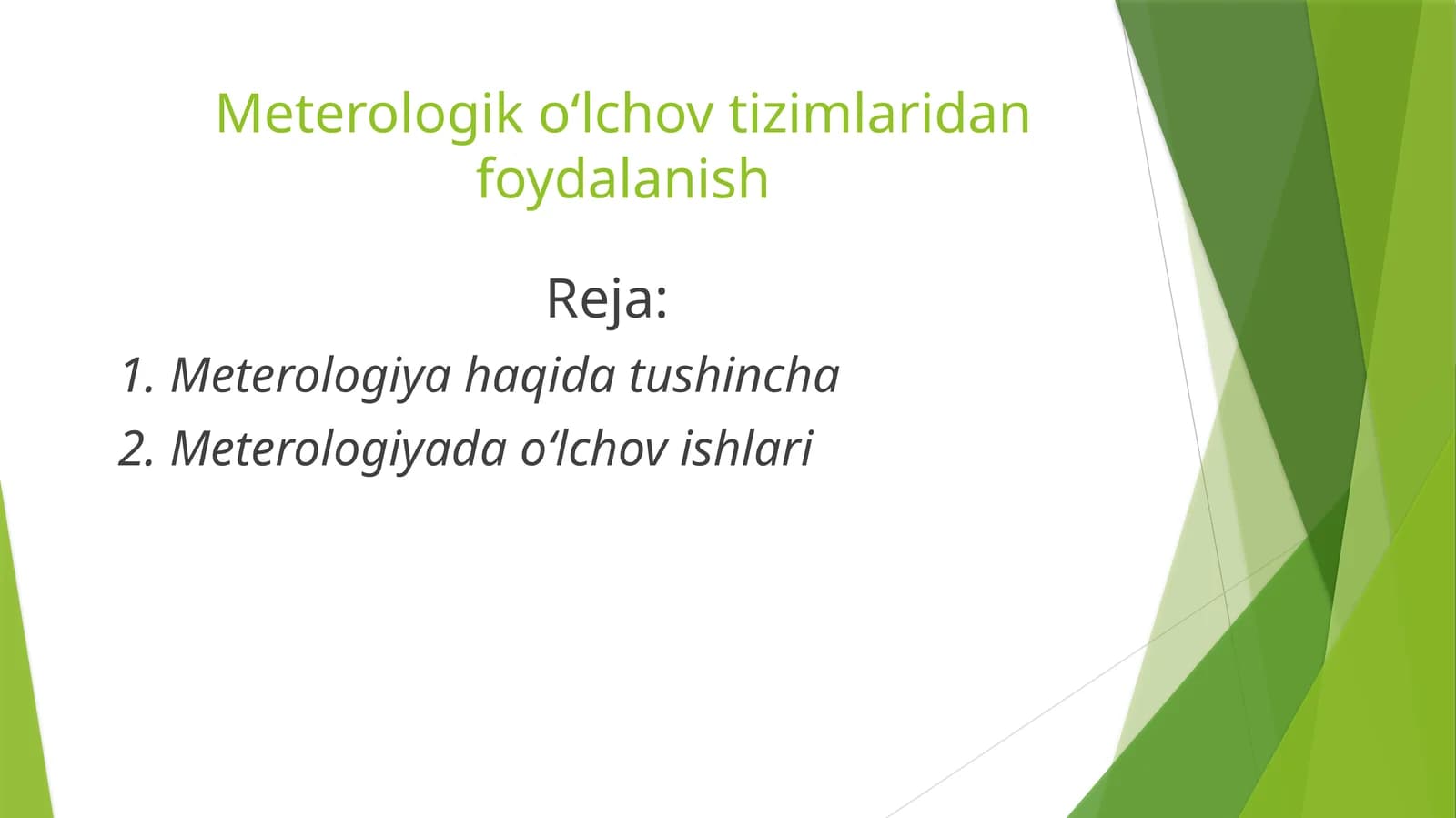 Metrologiya