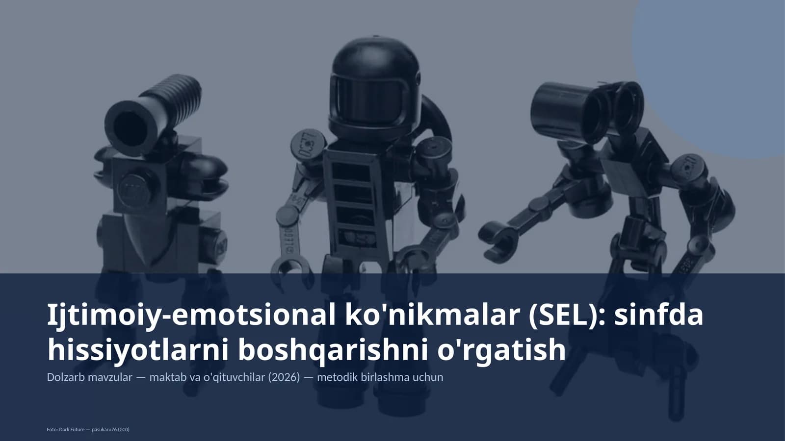 Ijtimoiy-emotsional ko'nikmalar (SEL): sinfda hissiyotlarni boshqarishni o'rgatish