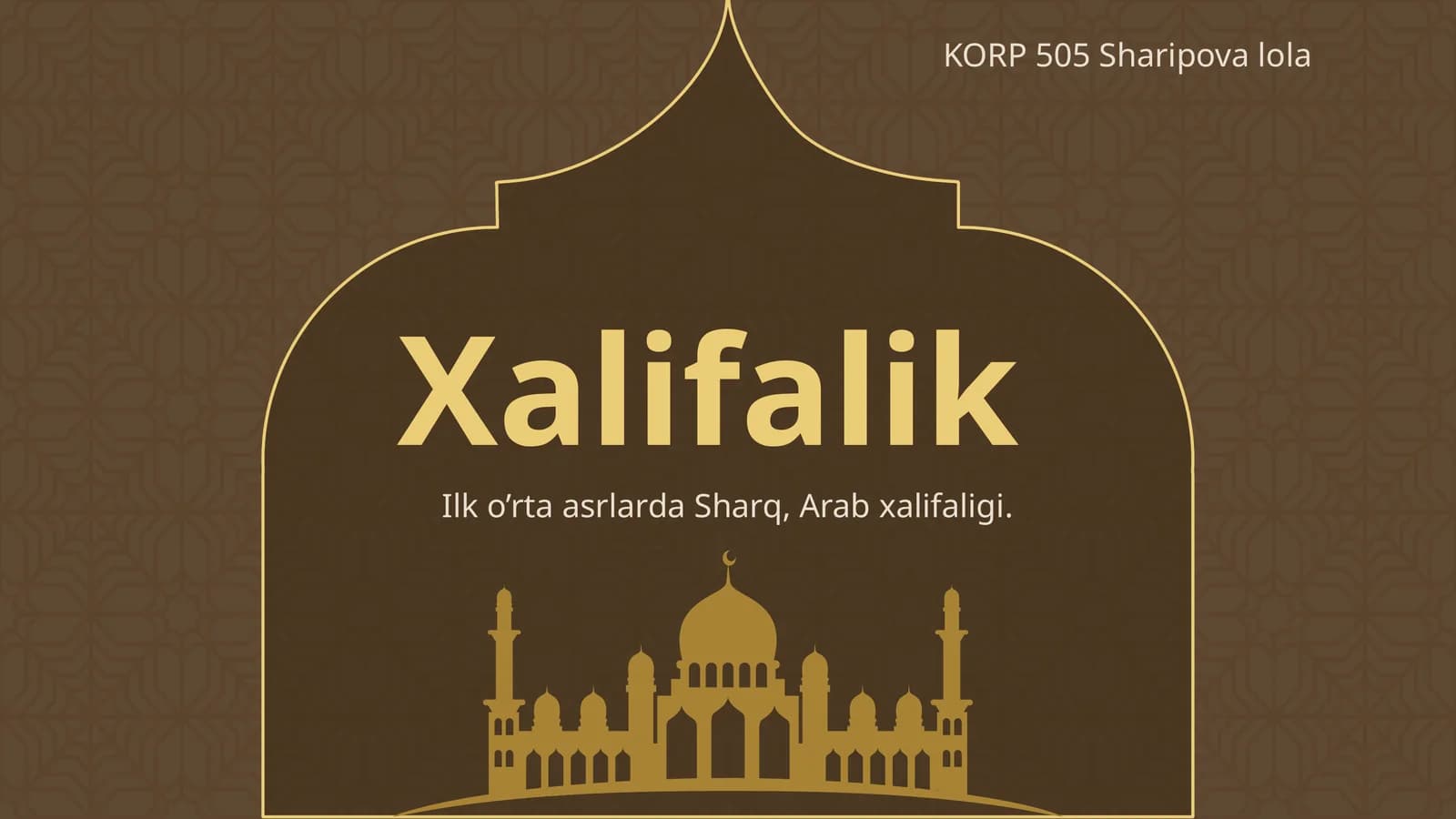 Xalifalik