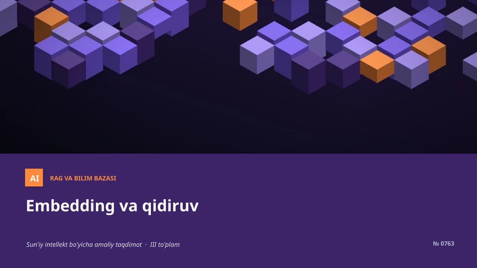 RAG VA BILIM BAZASI
