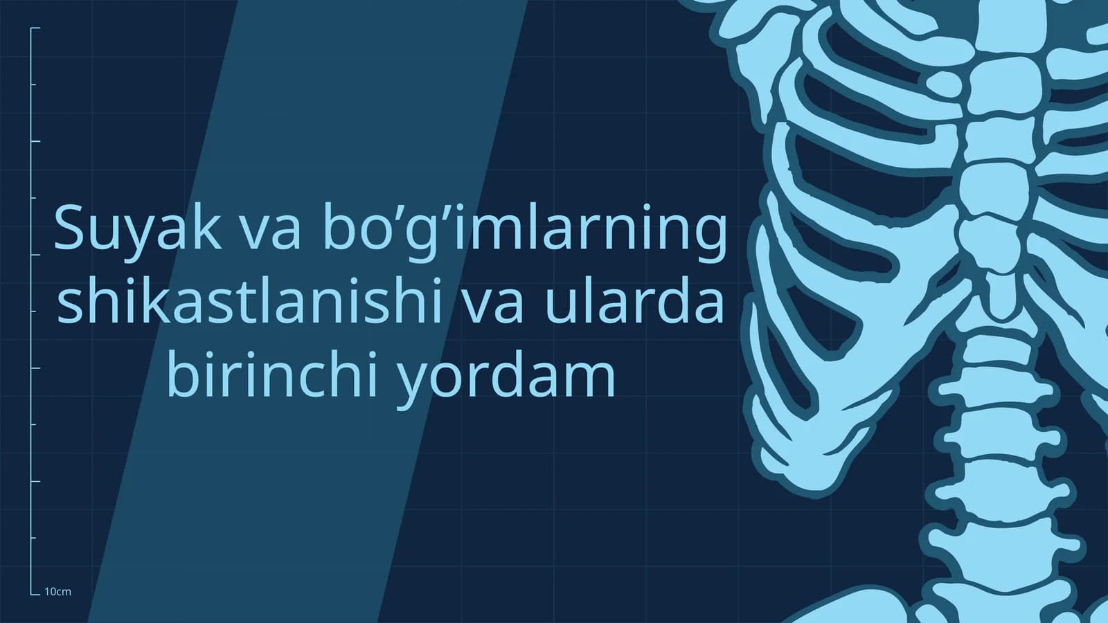 Suyak va bo’g’imlarning shikastlanishi va ularda birinchi yordam