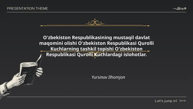 O'zbekiston Respublikasining mustaqil davlat maqomini olishi