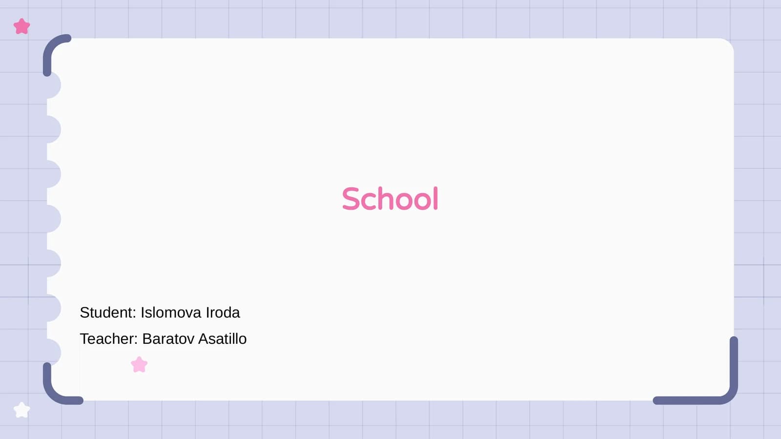 School
