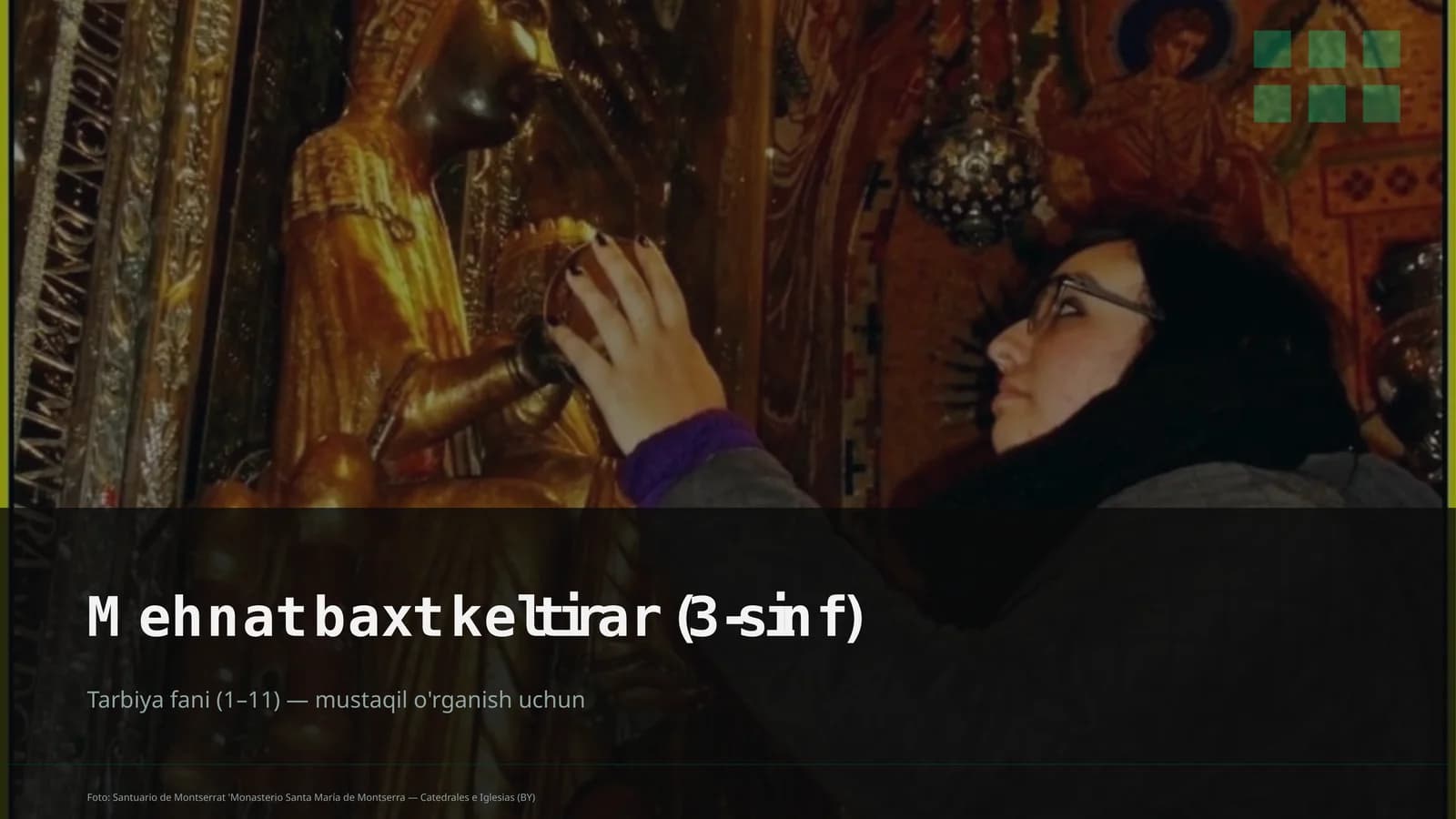 Mehnat baxt keltirar (3-sinf)