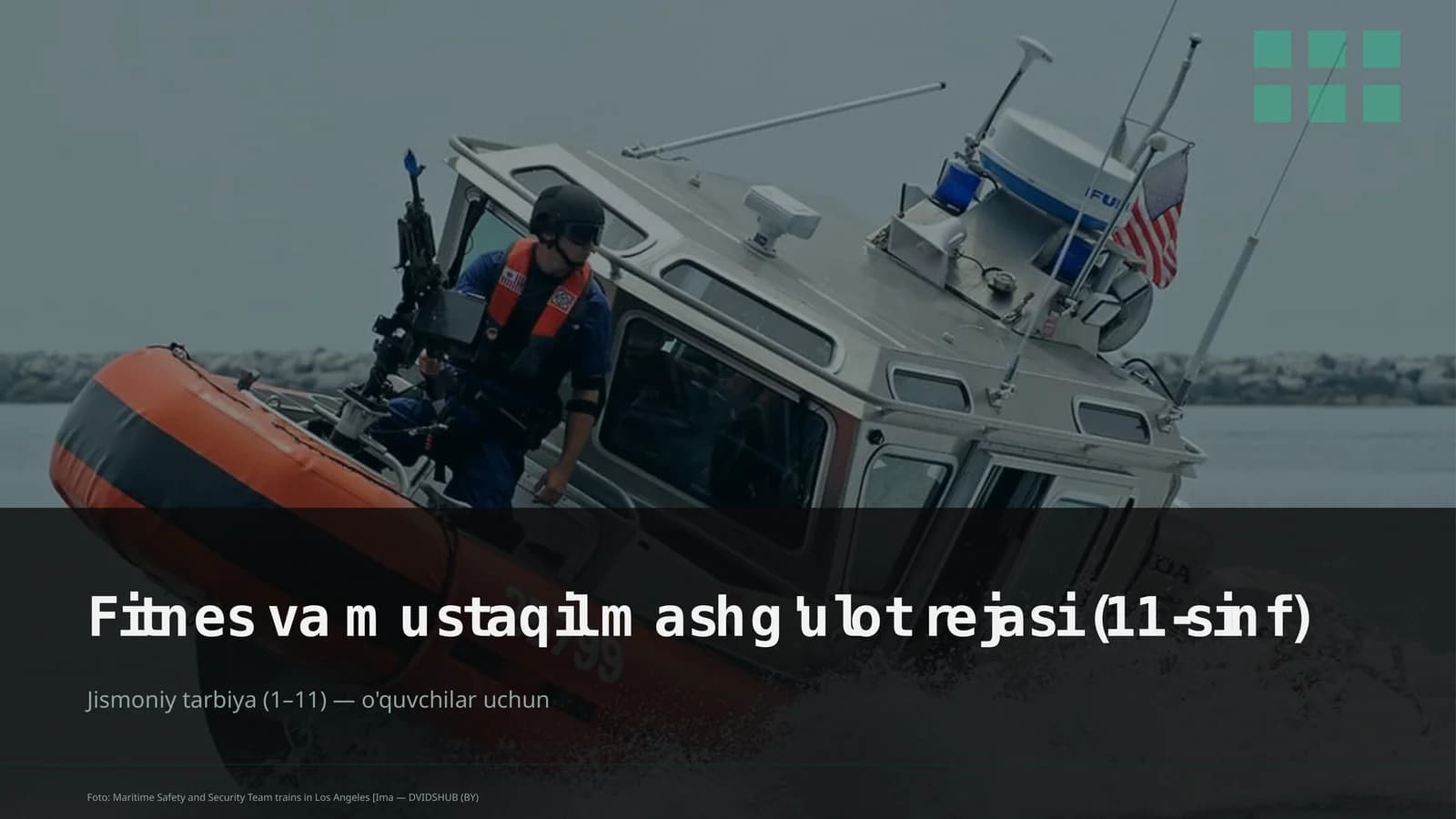 Fitnes va mustaqil mashg'ulot rejasi (11-sinf)