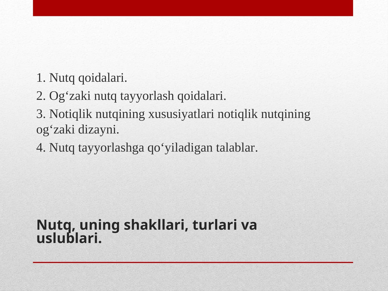 Notiqlik san'ati