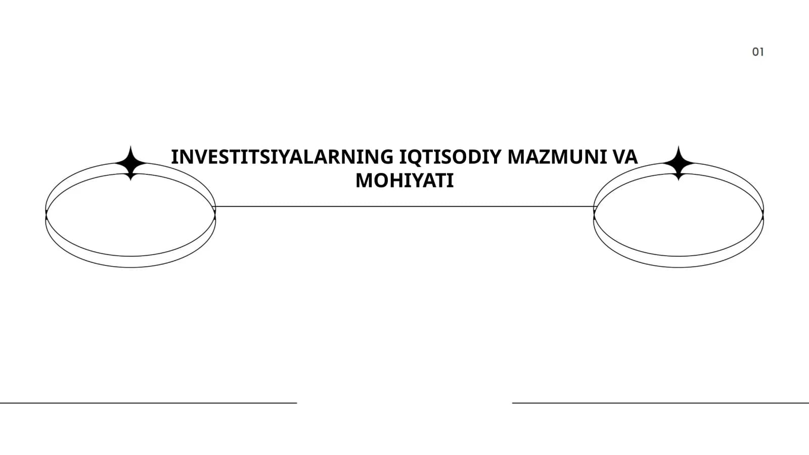 Investitsiyalarning iqtisodiy mazmuni va mohiyati