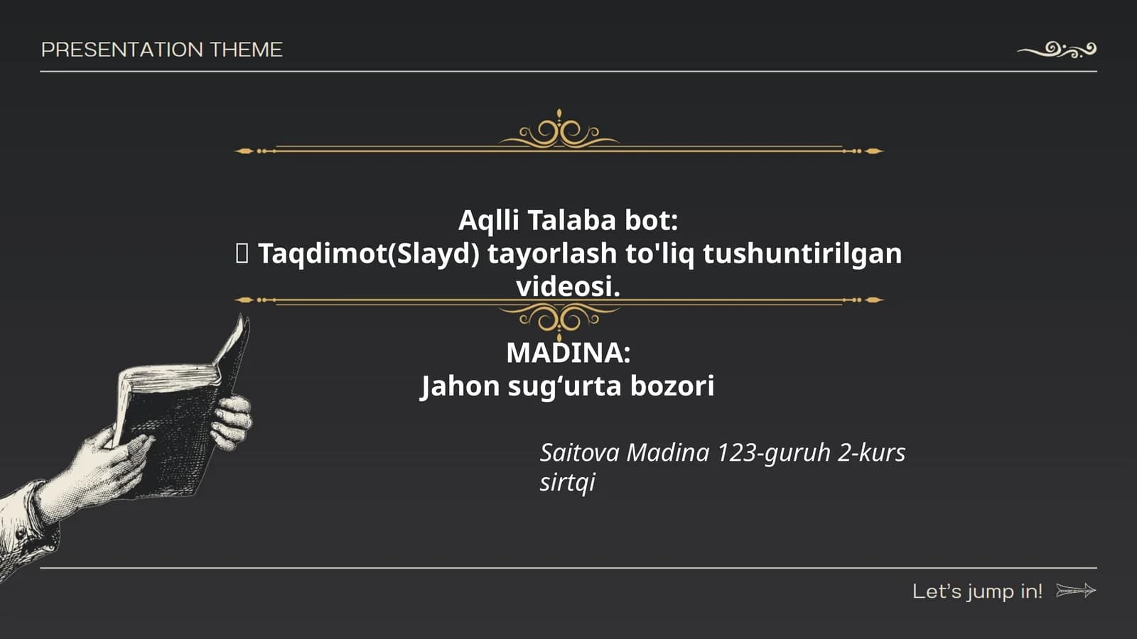Aqlli Talaba bot