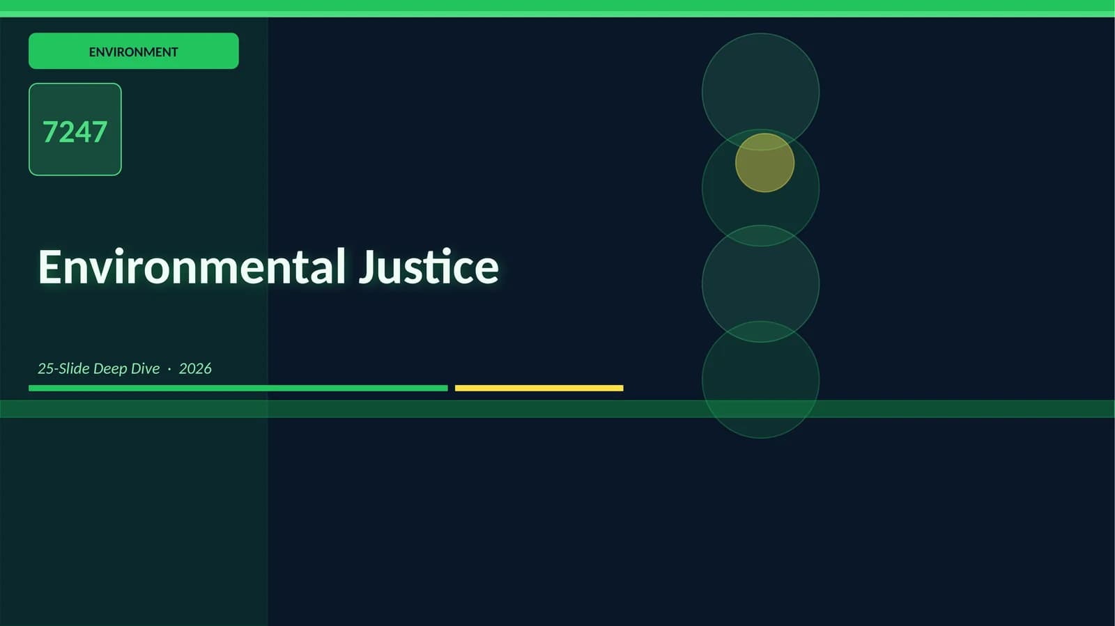 Environmental Justice
