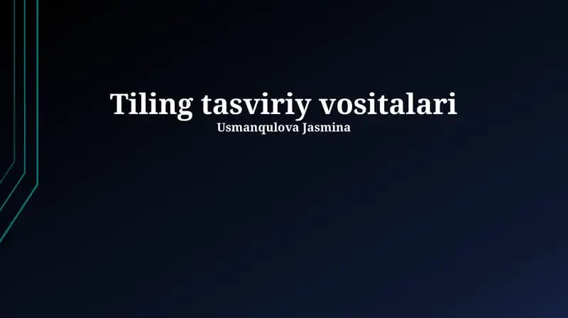 Tiling tasviriy vositalari