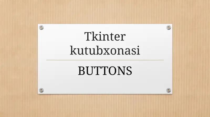 Tkinterkutubxonasi