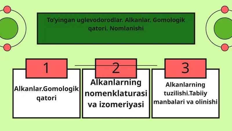 To’yingan Uglevodorodlar