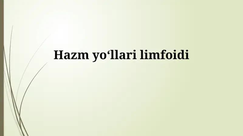 Hazmyoʻllarilimfoidi