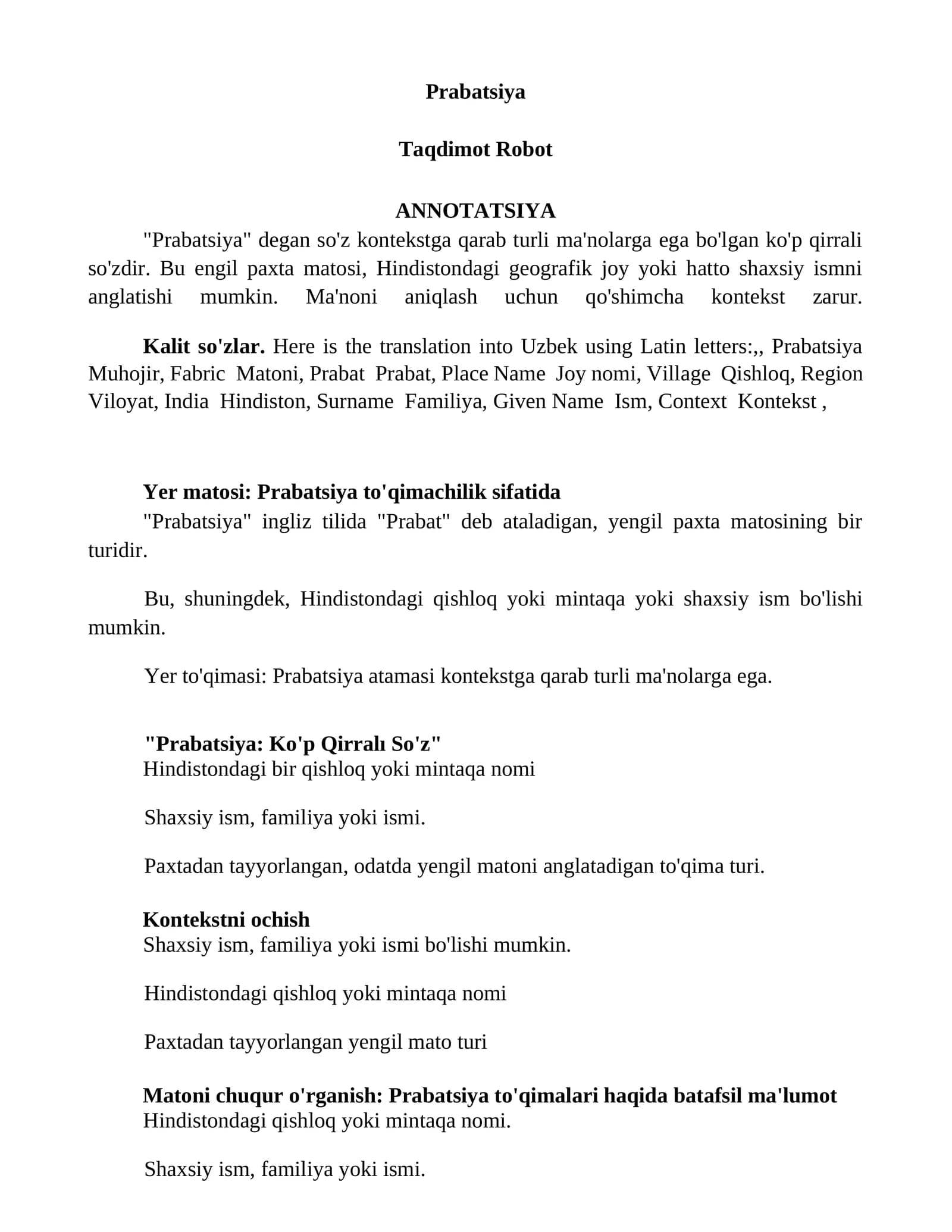 Prabatsiya