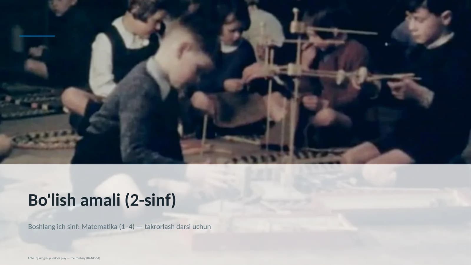 Bo'lish amali (2-sinf)