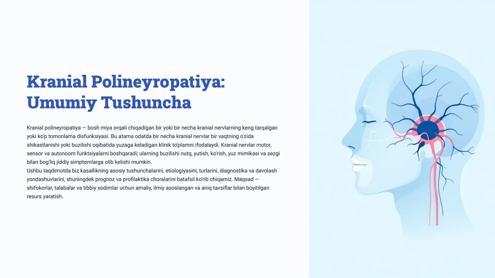 Kranial Polineyropatiya: Umumiy Tushuncha