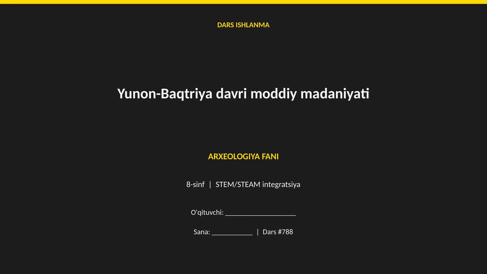 Yunon-Baqtriya davri moddiy madaniyati