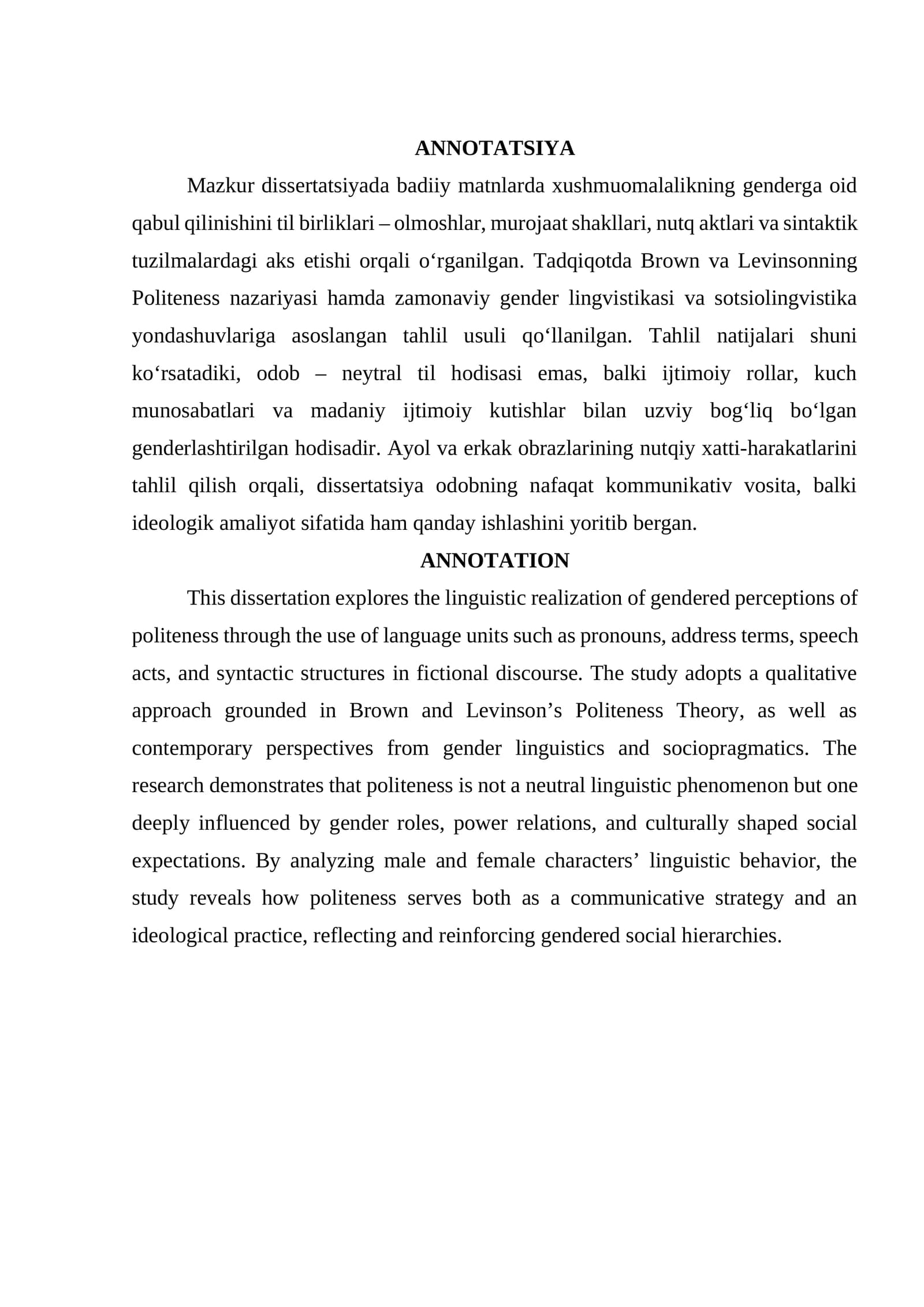 annotatsiya