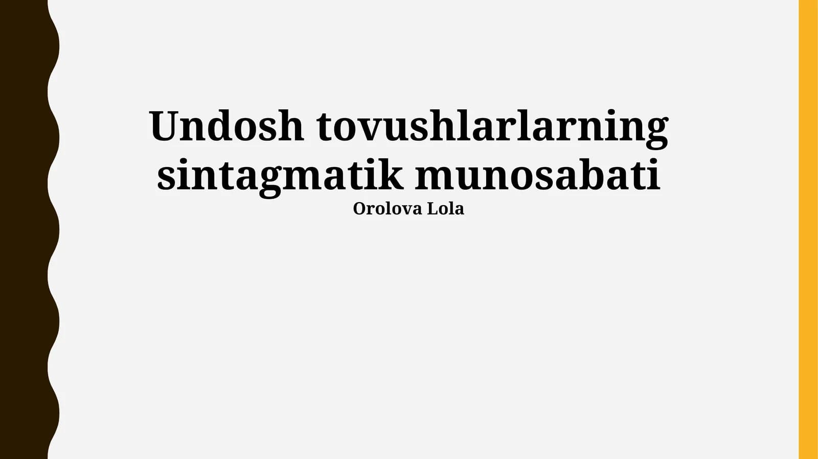 Orolova Lola