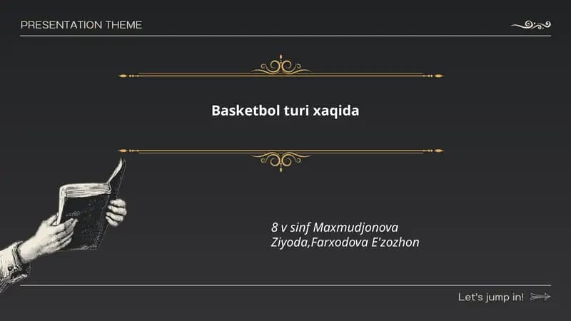Basketbol turi xaqida