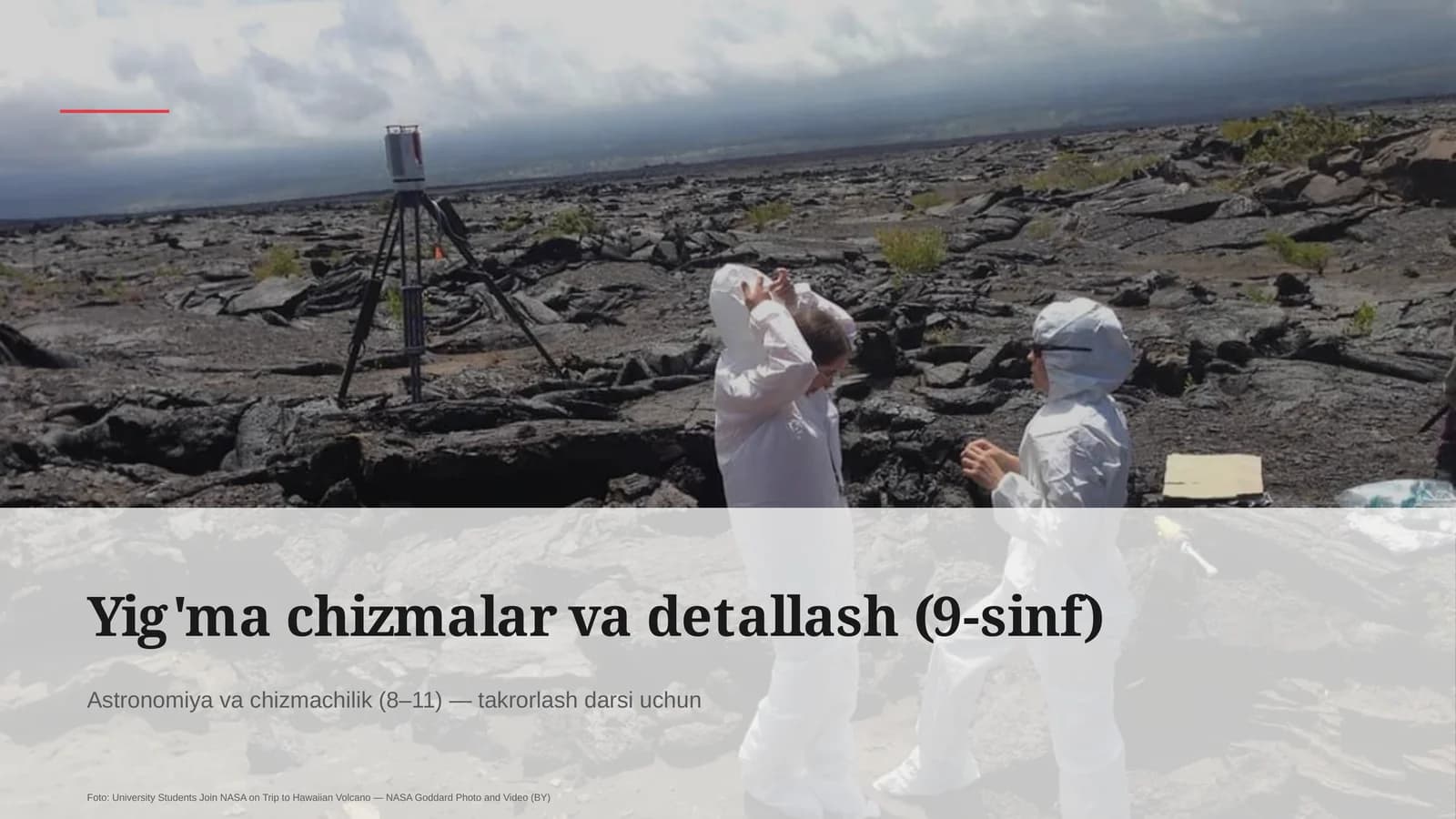 Yig'ma chizmalar va detallash (9-sinf)