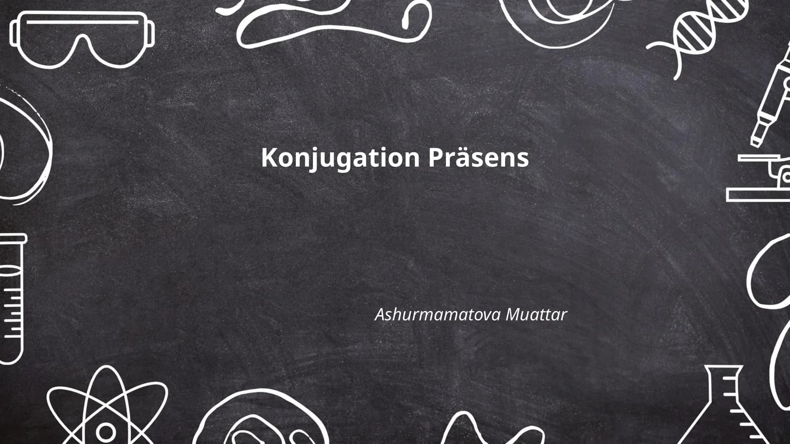 Konjugation Präsens
