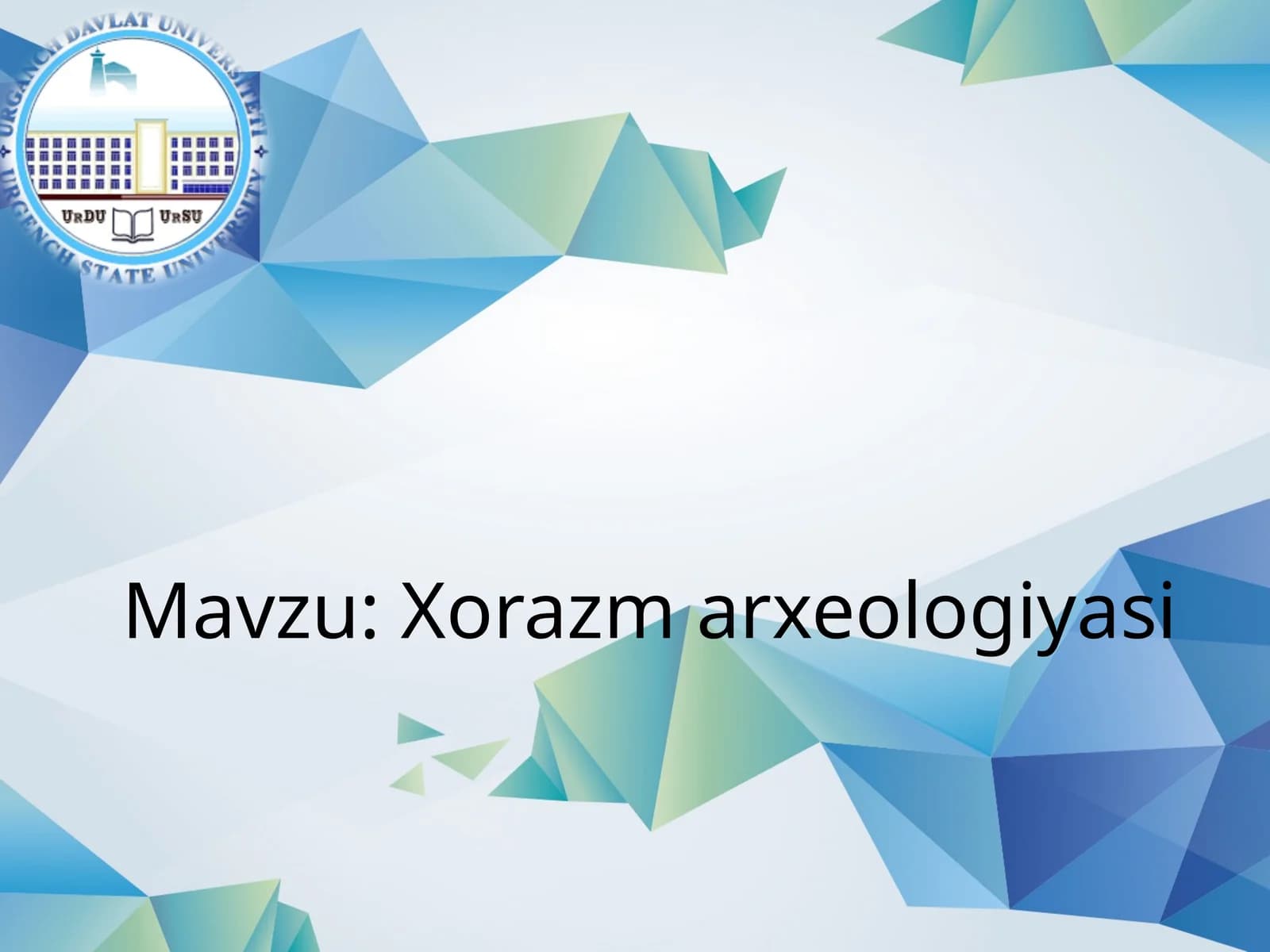 Xorazm arxeologiyasi