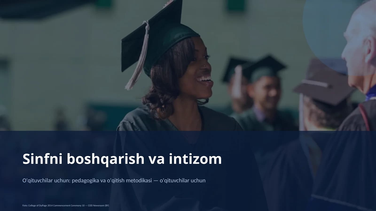 Sinfni boshqarish va intizom